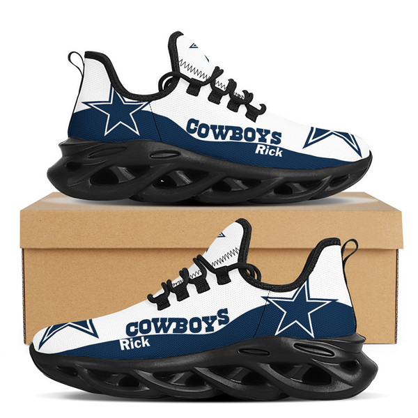 Men's Dallas Cowboys Flex Control Sneakers 013
